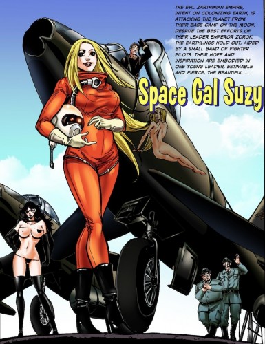 Space Gal Suzy is captured and turned into a giantess. 