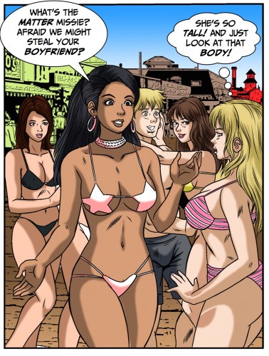 Bikini Contest, an Age Regression comic by DreamTales